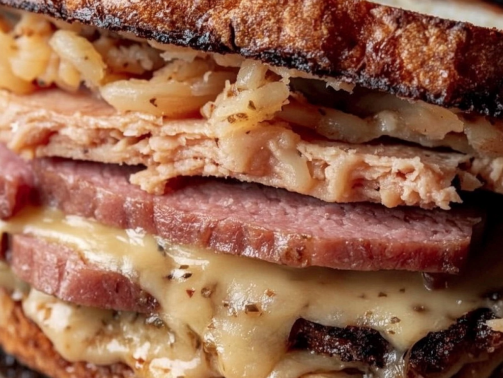 Baked Reuben Sandwich