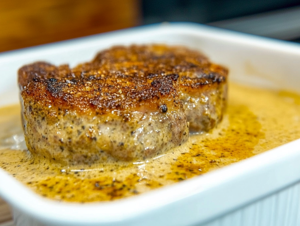 u9244396825 Creamy Pork Chop chaos 10 ar 43 weird 800 1ff80566 246e 4ee8 8e56 1db581165734 2- Delicious Creamy Pork Chop Recipe