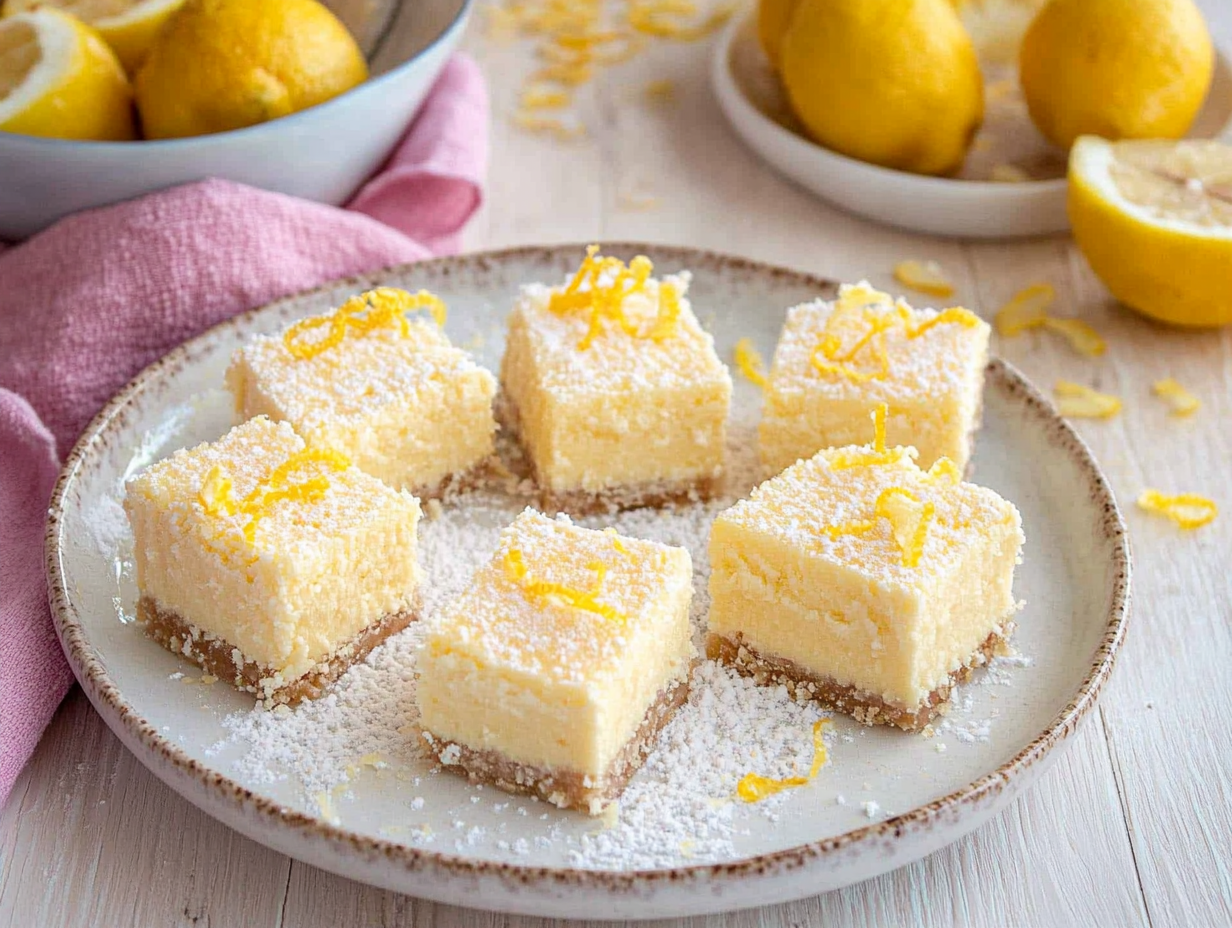 Lemon Cheesecake Bars