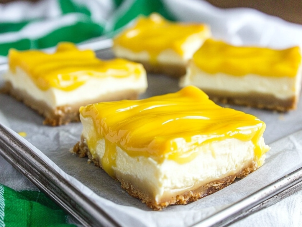 Lemon Cheesecake Bars