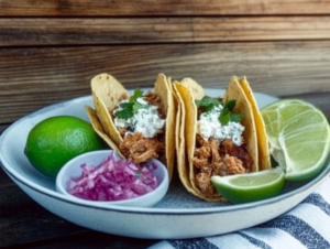 rockpot shredded chicken tacos