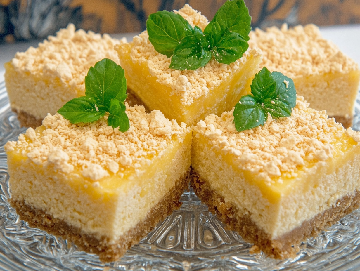 Vegan Lemon Bars