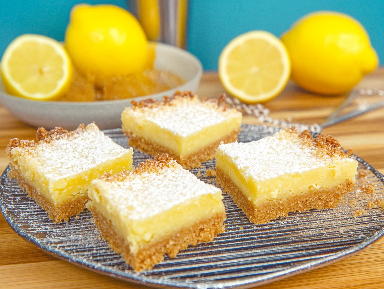 Vegan Lemon Bars