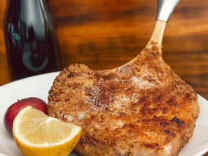 breaded pork chops