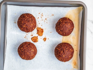 chocolate peanut butter protein balls