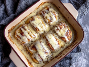 cinnamon roll breakfast casserole​