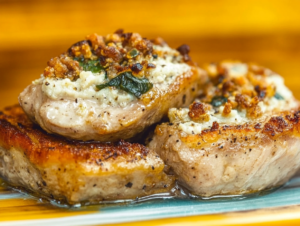stuffed pork chops