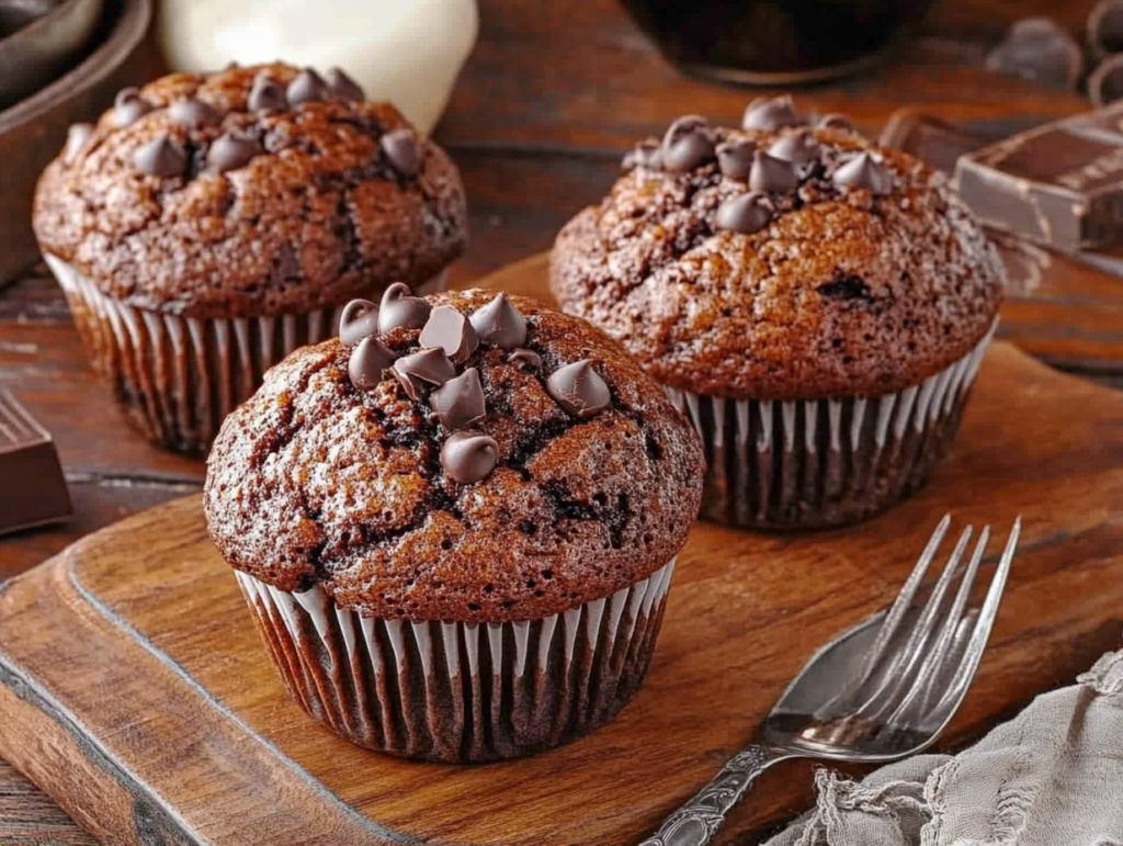 chocolate muffins