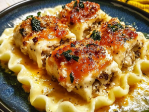 chicken lasagna roll ups