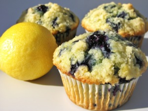 lemon blueberry muffins