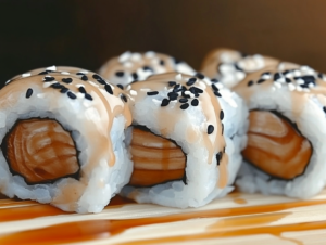 neige roll saumon