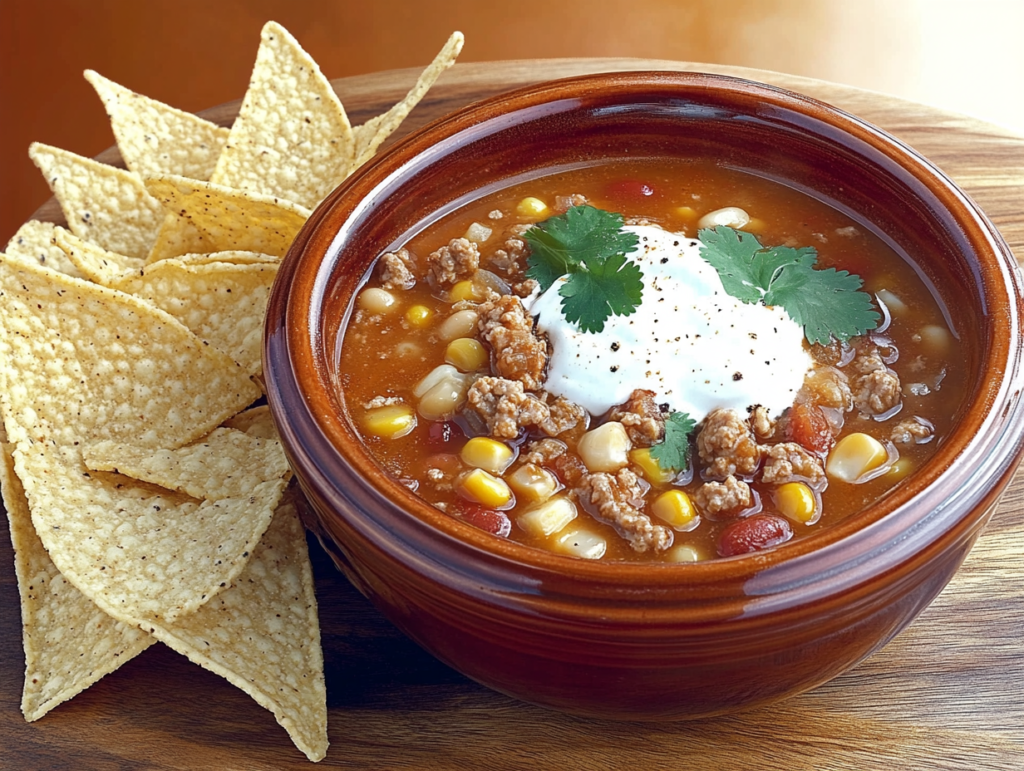 Slow Cooker Taco Soup'2