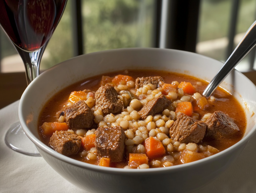 Beef Barley Soup'2