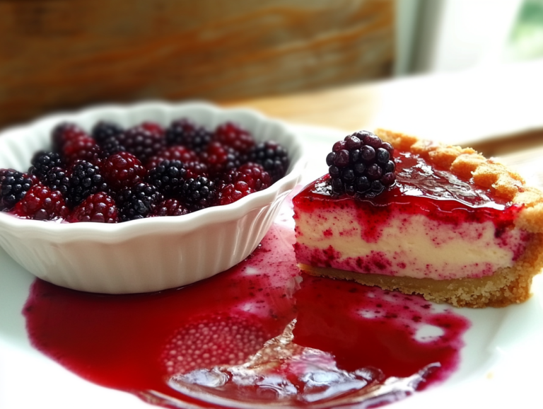 blackberry cheesecake