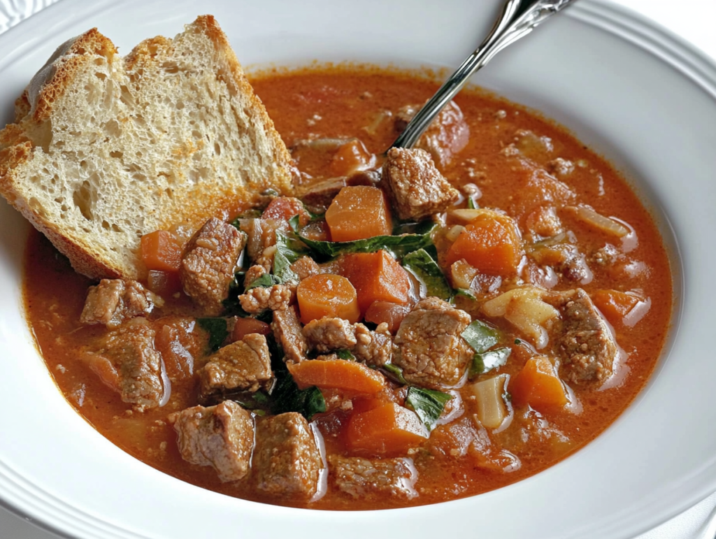 Crockpot Vegetable Beef Soup'3