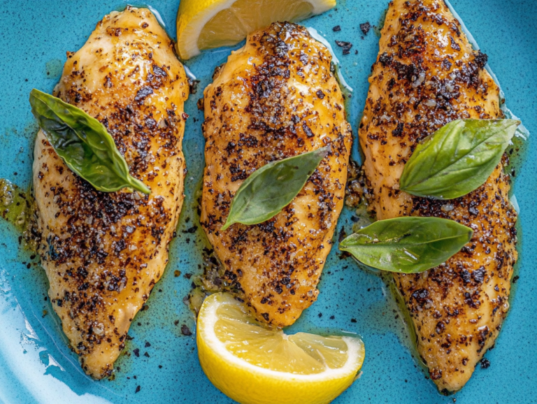 lemon butter chicken'1