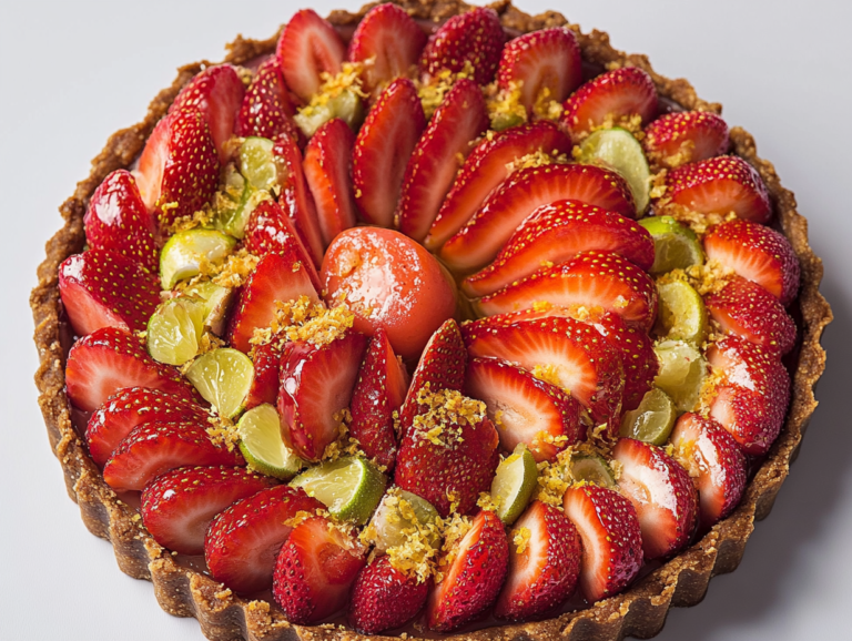 lime strawberry pie '2