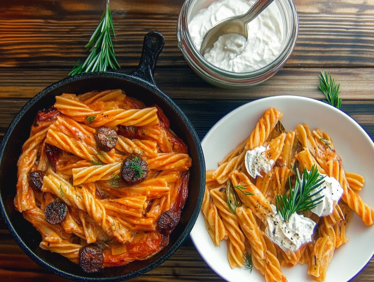 Roasted Vegetable Pasta1