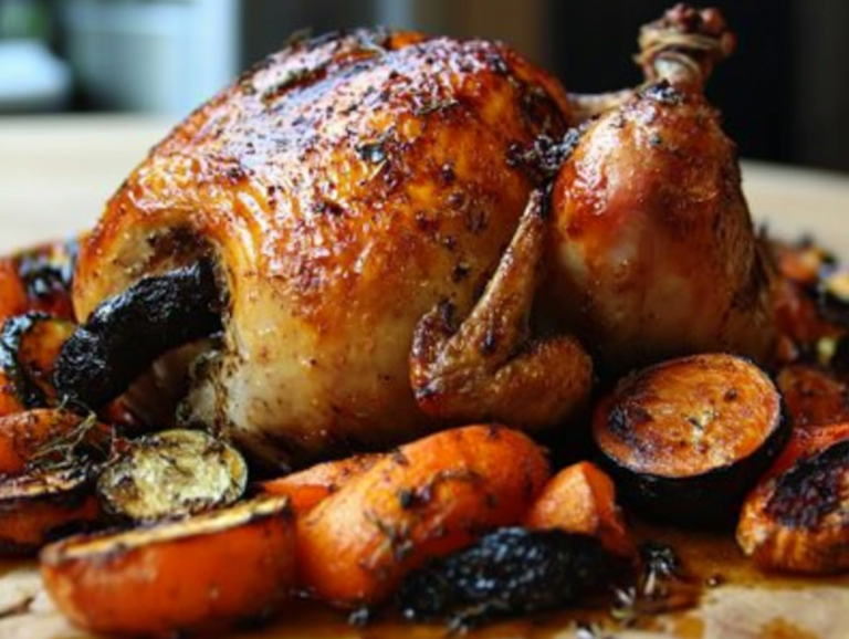 roast chicken with vegetables1
