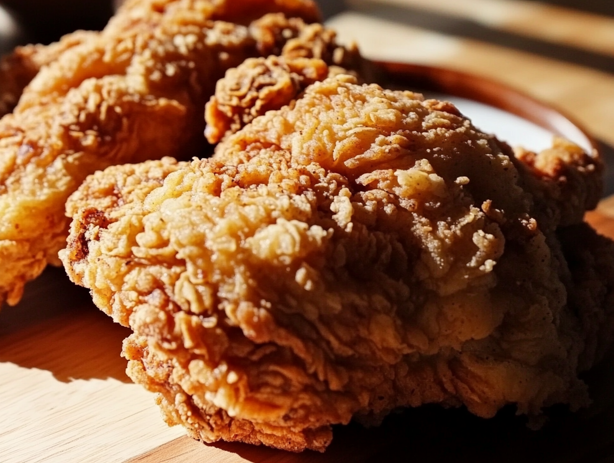 steamed fried chicken steak'1